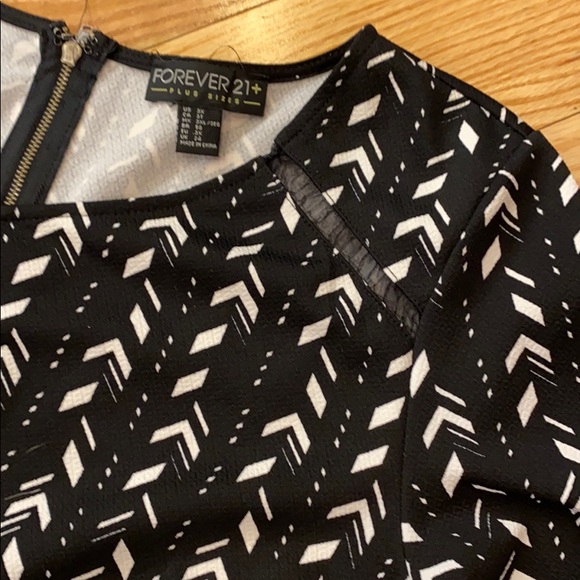 Forever 21+ fit and flare dress - Picture 2 of 8